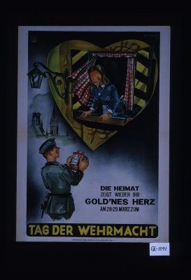 Die Heimat zeigt wieder ihr goldenes Herz am 28.-29. Marz zum Tag der Wehrmacht