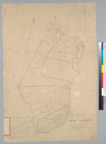 Map of part of Napa County known as Nicolas Higuera's Tract : [part of Rancho Entre Napa, Calif.] / Surveyed by Loring, U.S. Deputy Surveyor