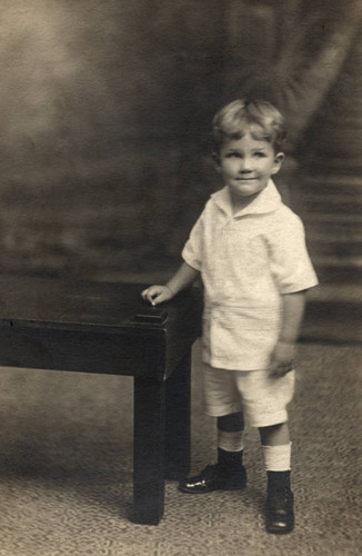 John Nopel Jr. as a child