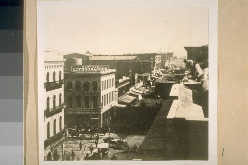 S. E. From California and Montgomery Sts. About 1870
