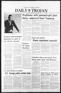 Daily Trojan, Vol. 59, No. 15, October 06, 1967
