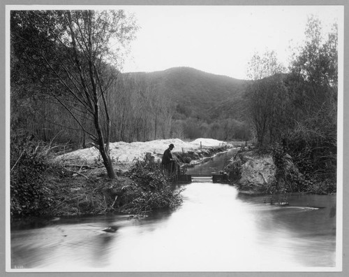Griffith Park and Los Angeles River at Source, 1900