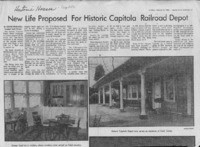 New Life proposed for historic Capitola Railroad Depot