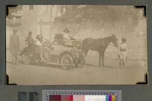 Motor Car, Nagpur, India, ca. 1927