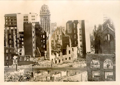 [Call Building after the earthquake and fire of April 18, 1906]