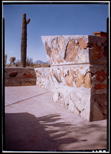Taliesin West. Architectural detail