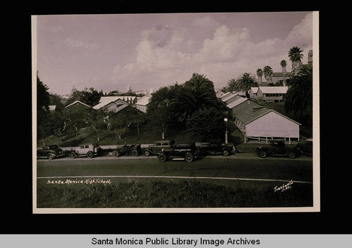 Santa Monica High School grounds, Santa Monica, Calif