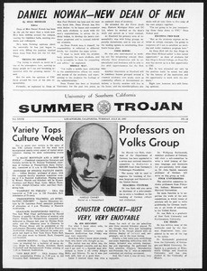 Summer Trojan, Vol. 18, No. 10, July 25, 1967