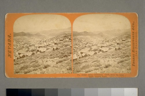 Gold Hill--General View, From the Ophir Grade, Looking South. Nevada. About 1865