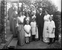 Wedding party/family portrait, c. 1912