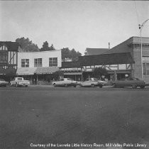 Downtown businesses on Throckmorton Avenue, 1967