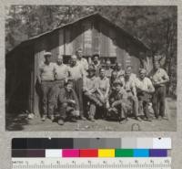 State Labor Camp crew at Richardson Grove, Humboldt County, California. April 1933, E.F