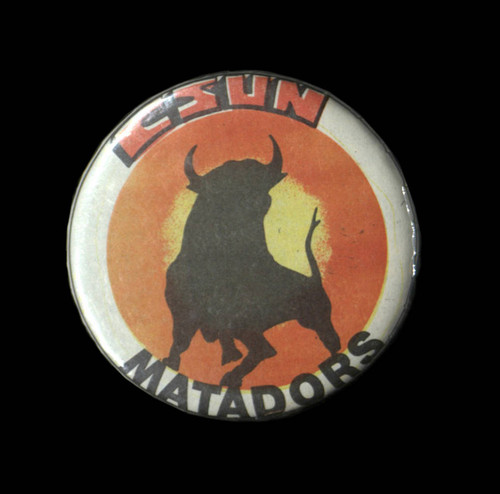 CSUN Matadors pin, undated