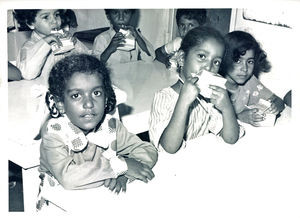 Børnehaven i Muscat 1978Kindergarten in Muscat 1978