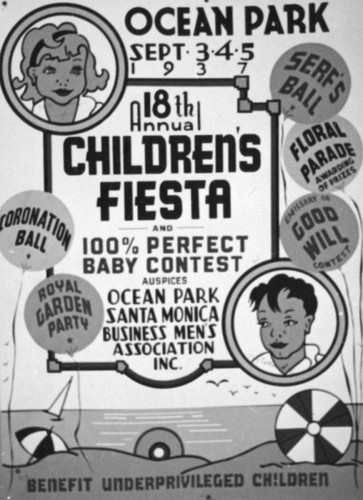 Placard for the Children's Fiesta