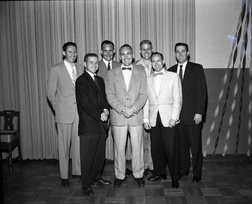 Group of men from the Junior Chamber of Commerce
