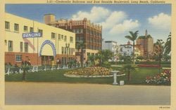 Cinderella Ballroom and East Seaside Boulevard, Long Beach, California