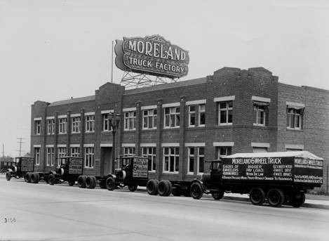 Moreland Truck Factory, 1920