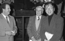 Mark Fishkin, Richard Fleischer, and Ben Fong-Torres, 1993