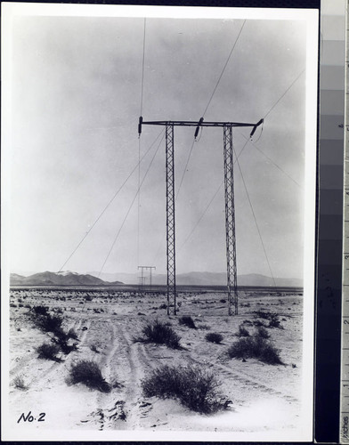 Transmission Line from Victorville to Hoover Dam Substation
