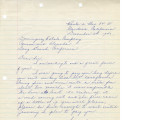 Letter from M. Kagawa to Dominguez Estate Company, December 24, 1940