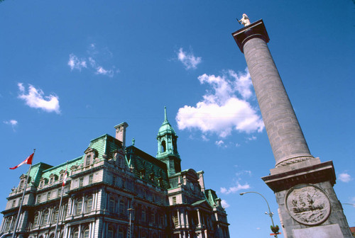 City Hall and Nelson's Column