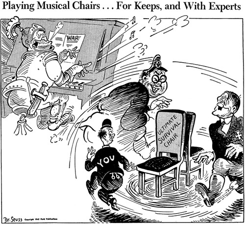 Playing musical chairs... for keeps, and with experts