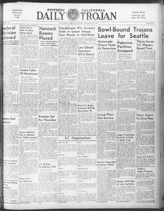 Daily Trojan, Vol. 30, No. 39, November 10, 1938
