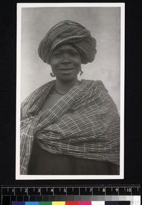 Portrait of chief's wife, Nigeria, ca. 1934-1938