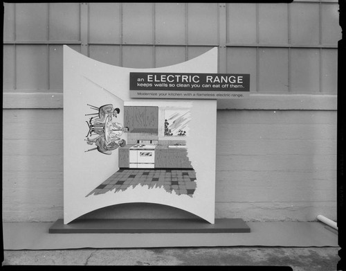 Electric Range promotional display