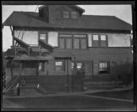 Home of murder victim Jacob Denton, Los Angeles, 1920-1921