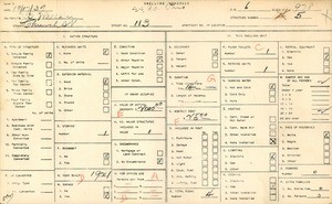 WPA household census for 113 CHURCH STREET, Los Angeles County