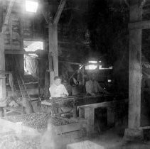 Dewey Workers Packing Barn