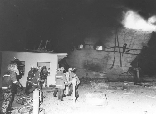 Los Angeles Harbor oil tanker explosion