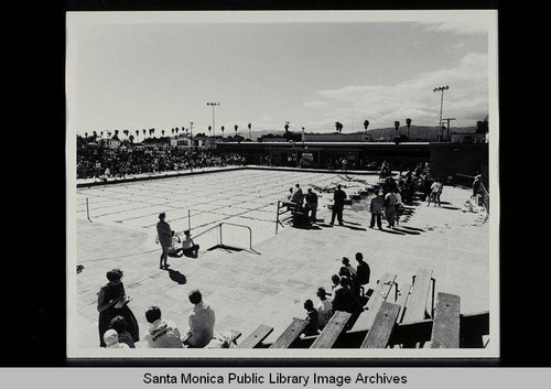 Santa Monica Recreation Department Junior Olympics Swimming held May 13, 1957