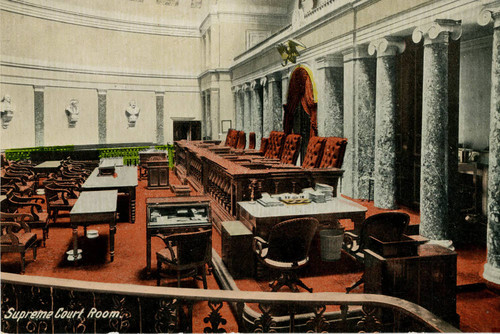 Postcard, Supreme Court Room