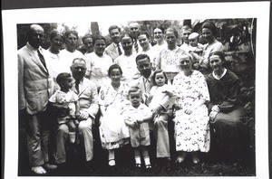 1st May 1938. Baptism of the Lutzs' little Margarete
