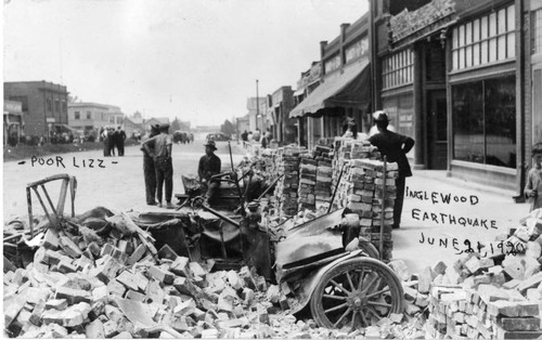 Poor Lizz, Inglewood Earthquake, June 21, 1920
