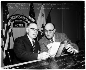 Press conference, 1958