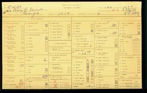 WPA household census for 1010 GEORGIA, Los Angeles