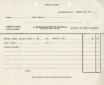 Land lease statement from Dominguez Estate Company to [George] Kazuo Kawaichi, February 20, 1942