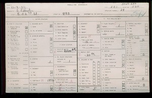 WPA household census for 993 E 52ND STREET, Los Angeles County