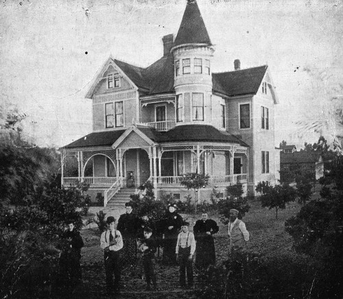 Residence of John G. Woelke, Anaheim [graphic]