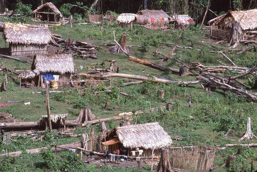 Guatemalan refugee camp, Ixcán, ca. 1983