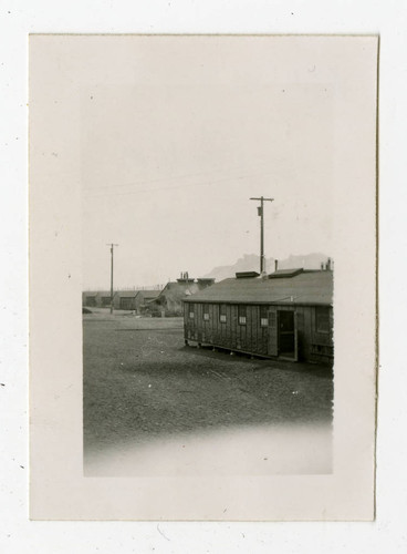Tule Lake camp barracks