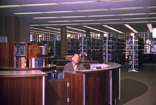 1963 - Burbank Central Library Reference Desk