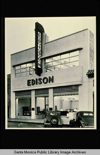 Southern California Edison Company commercial office, 1324 Fifth Street, Santa Monica, Calif