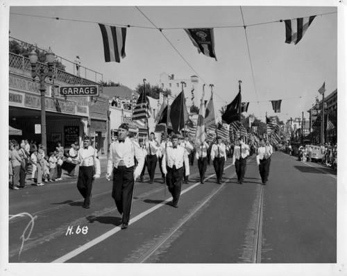 American Legion Marches on J Street