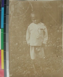 A little Malagasy boy, Mangarivotra, Ambohipiantrana, Antsirabe, Madagascar, 1917-11-22