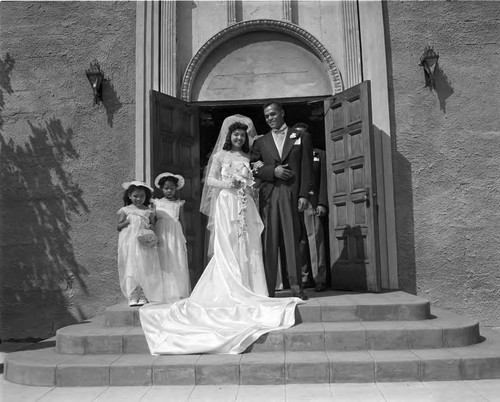 Patterson Wedding, Los Angeles, 1948